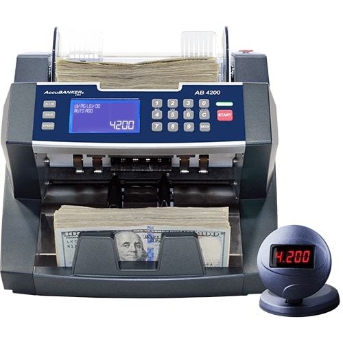 1-AccuBANKER AB 4200 UV/MG money counter