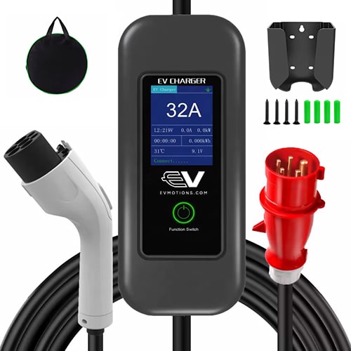 2-EVMOTIONS Delta EVSE Type2 (3x32A) EV Charger