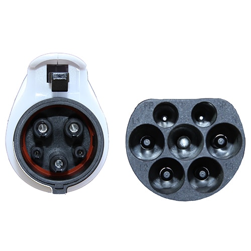 2-EVMOTIONS Delta Type2 -> Type1 (32A) EV Charger