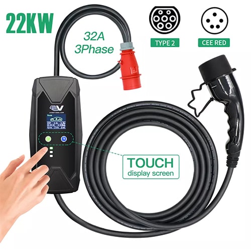4-EVMOTIONS Gamma EVSE Type2 (3x32A) EV Charger