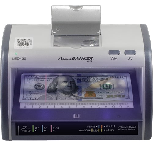 1-AccuBANKER LED430 counterfeit detector