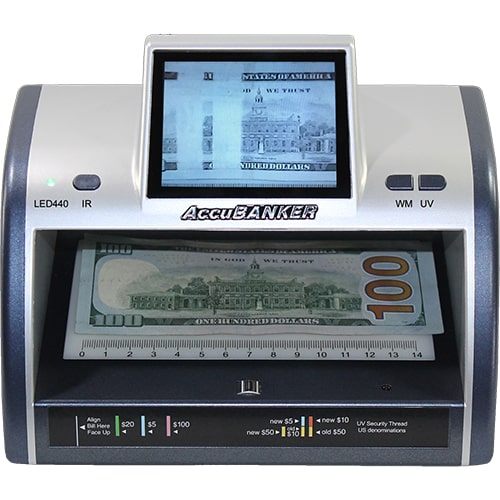 1-AccuBANKER LED440 counterfeit detector